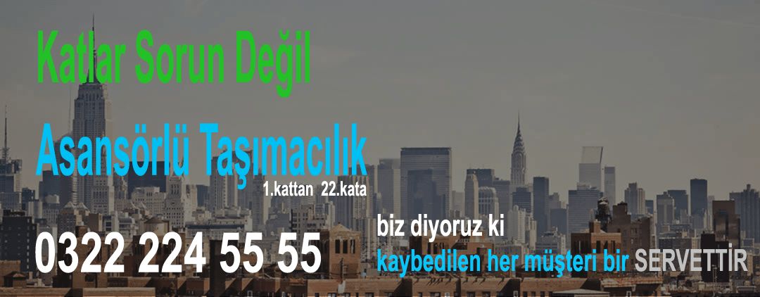 Asasörlü Taşımacılık asansörlü taşımacılık